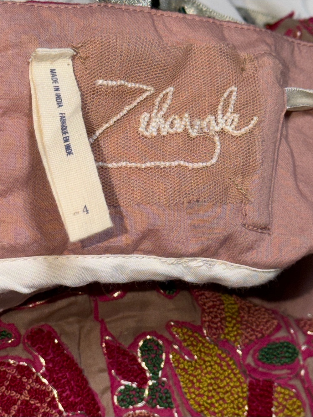 Anthropologie Zehavale Norrbotten Beaded Dress - Picture 3 of 7